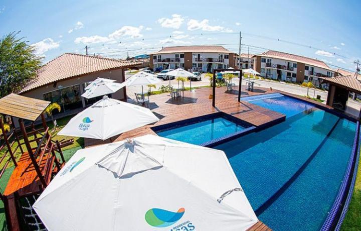 Apartamento Beira Rio No Condominio Brisas Do Lago 保罗阿方索城 外观 照片