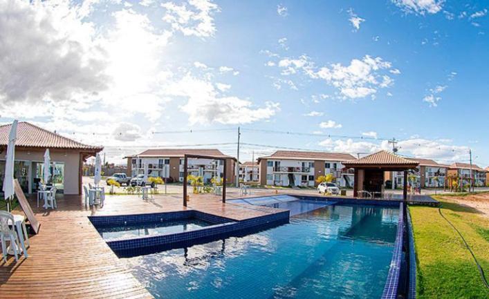 Apartamento Beira Rio No Condominio Brisas Do Lago 保罗阿方索城 外观 照片